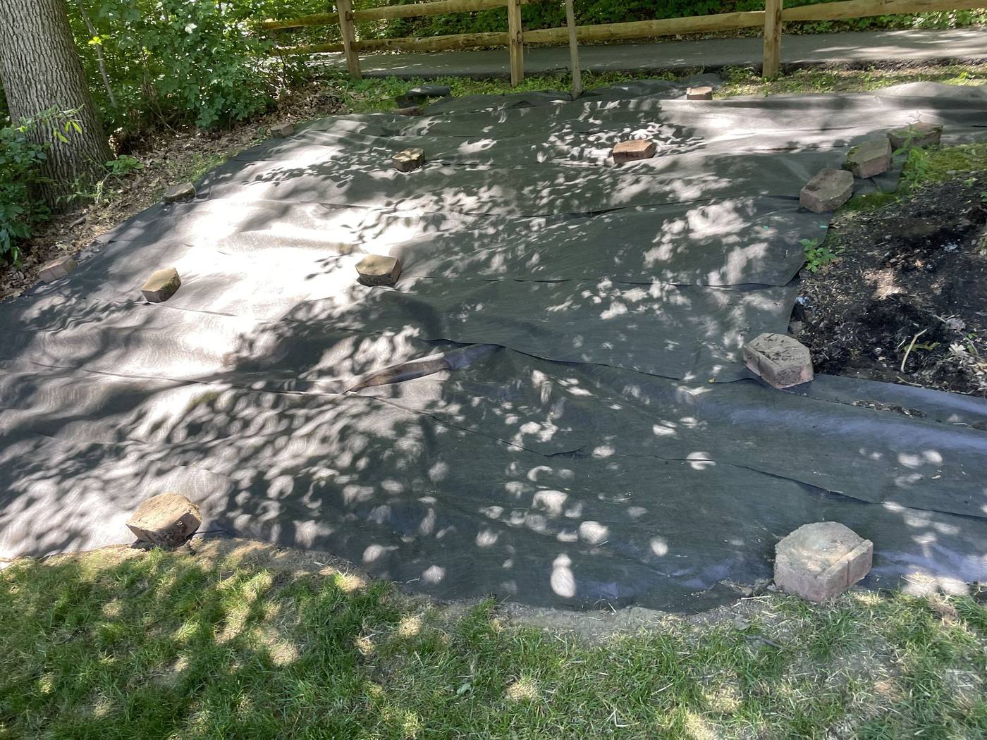 Nature's Edge bed creation project