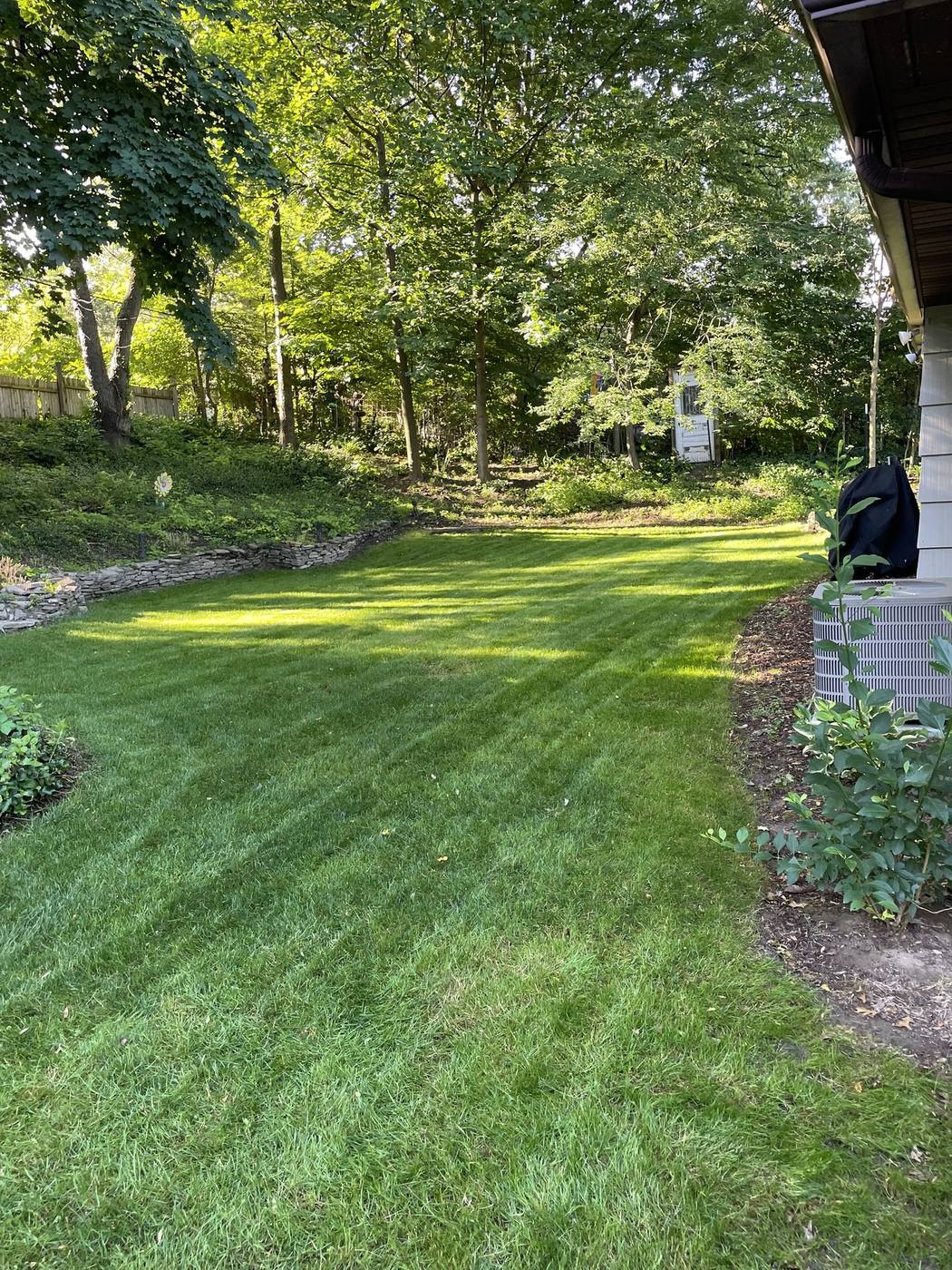 Nature's Edge lawn maintenance project